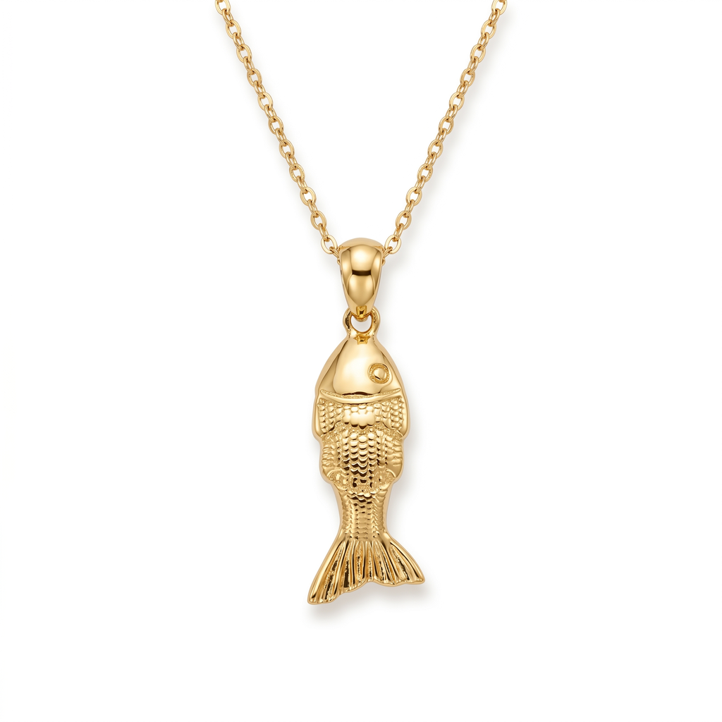 Swimming Koi Fish pendant — FCP
