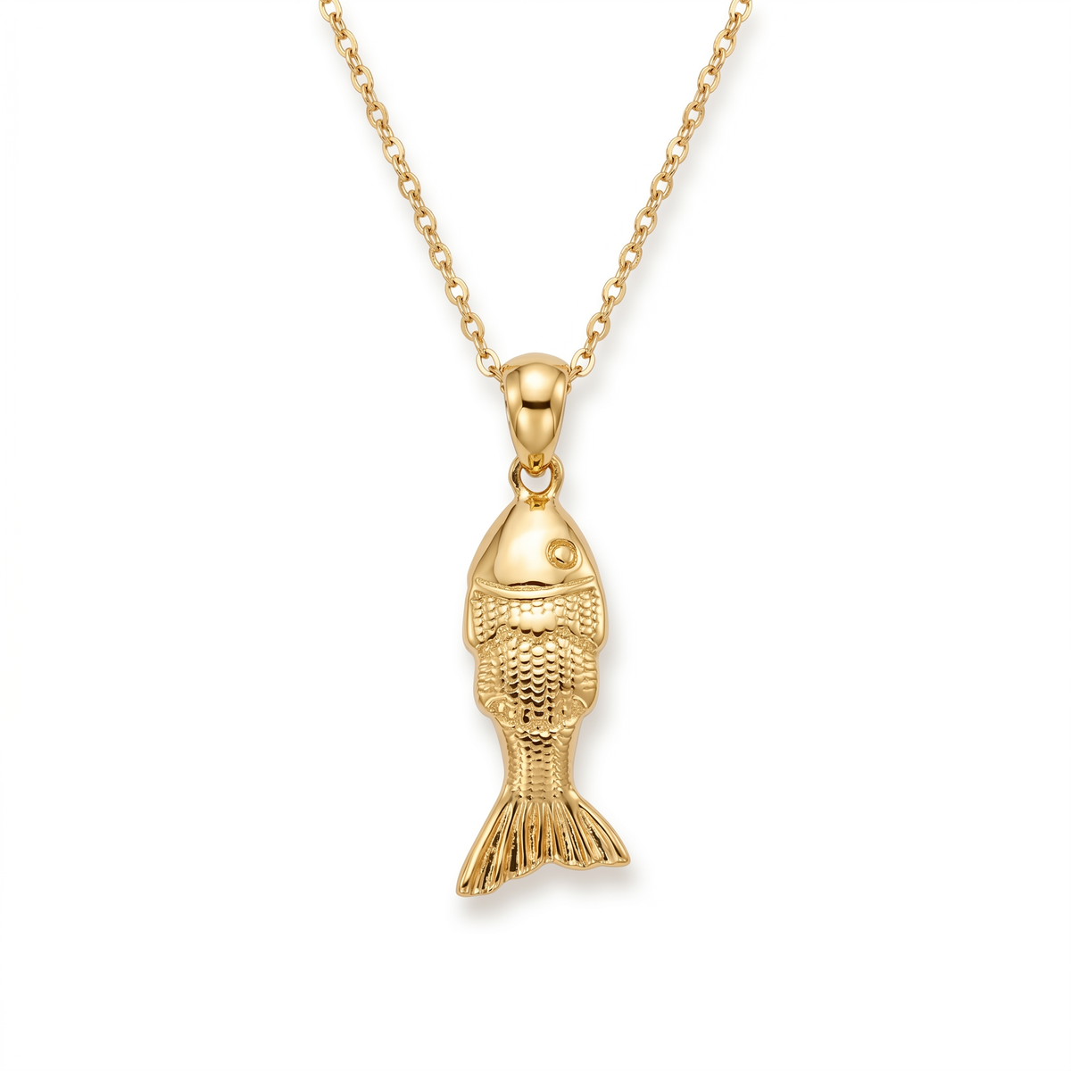 Swimming Koi Fish pendant — FCP