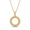 Twisted Rope Circle pendant — FCP