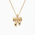 Delicate Ribbon Bow pendant — FCP