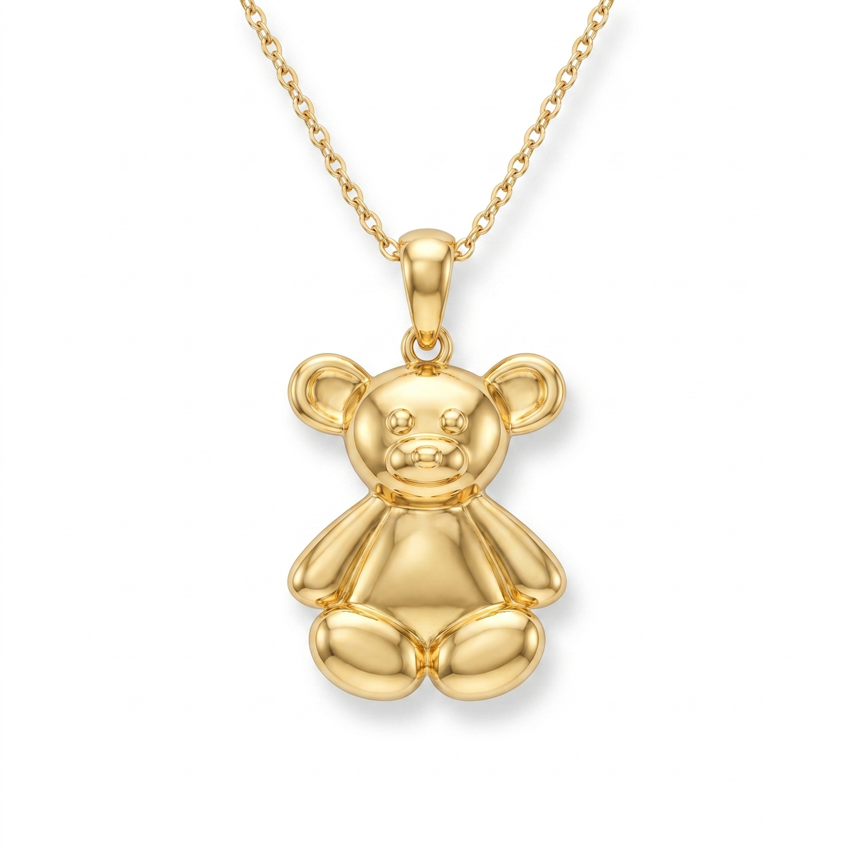 Seated Teddy Bear pendant — FCP