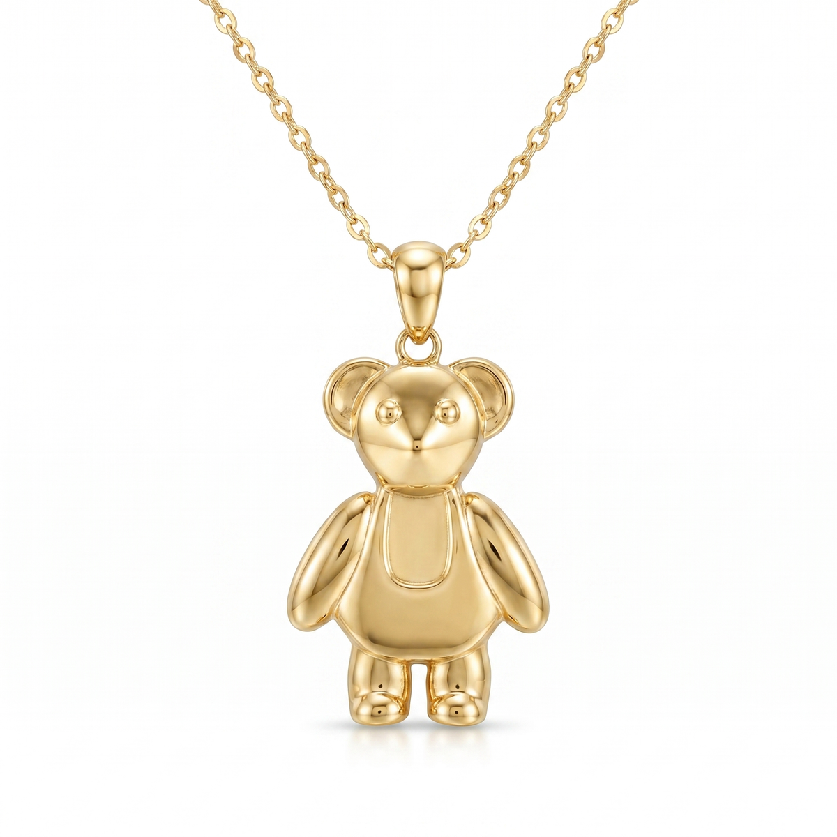 Stitched Teddy Bear pendant — FCP