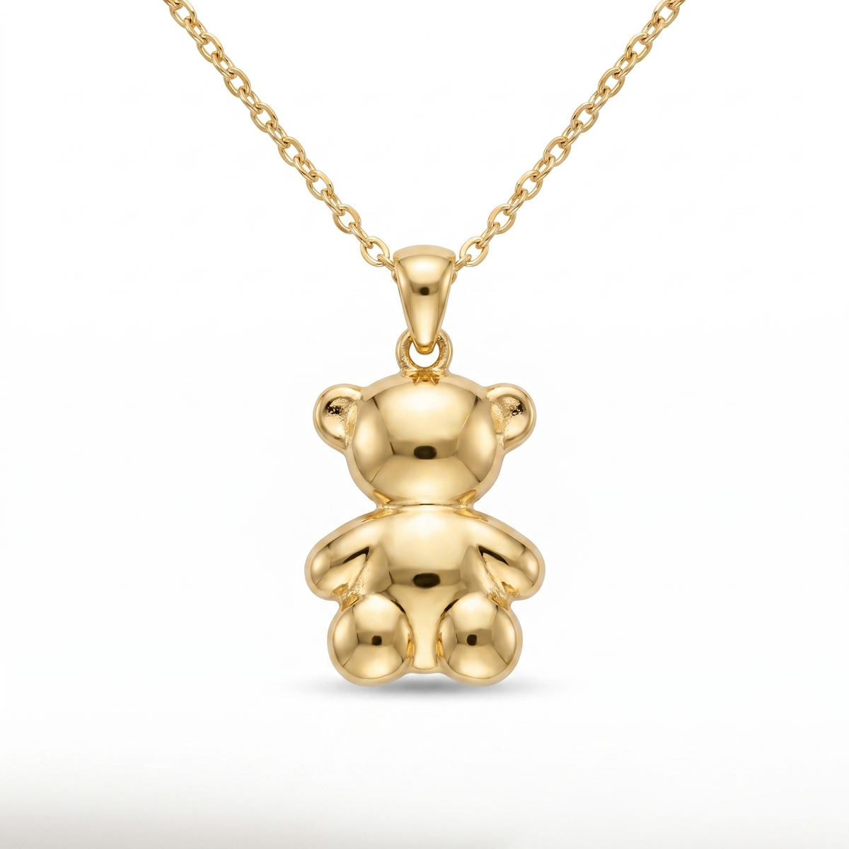 Sitting Teddy Bear pendant — FCP
