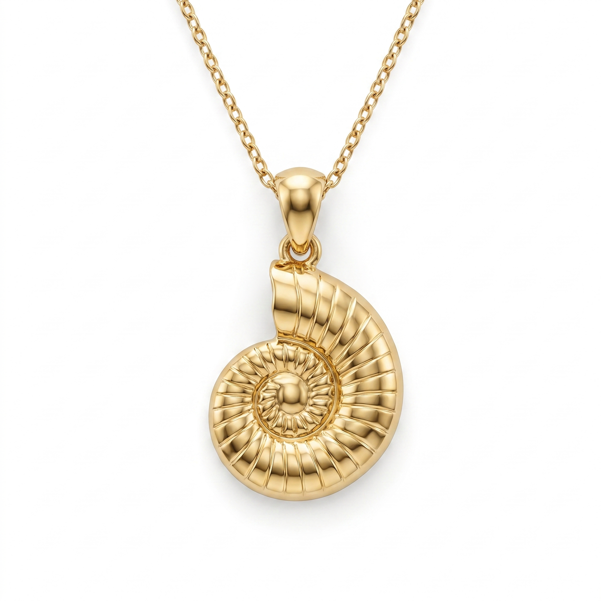 Coastal Nautilus pendant — FCP