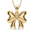 Classic Puffed Bow pendant — FCP