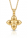 Puffed Clover pendant — FCP