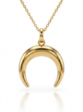 Smooth Double Horn pendant — FCP