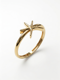 Dancing Starfish Gold Ring
