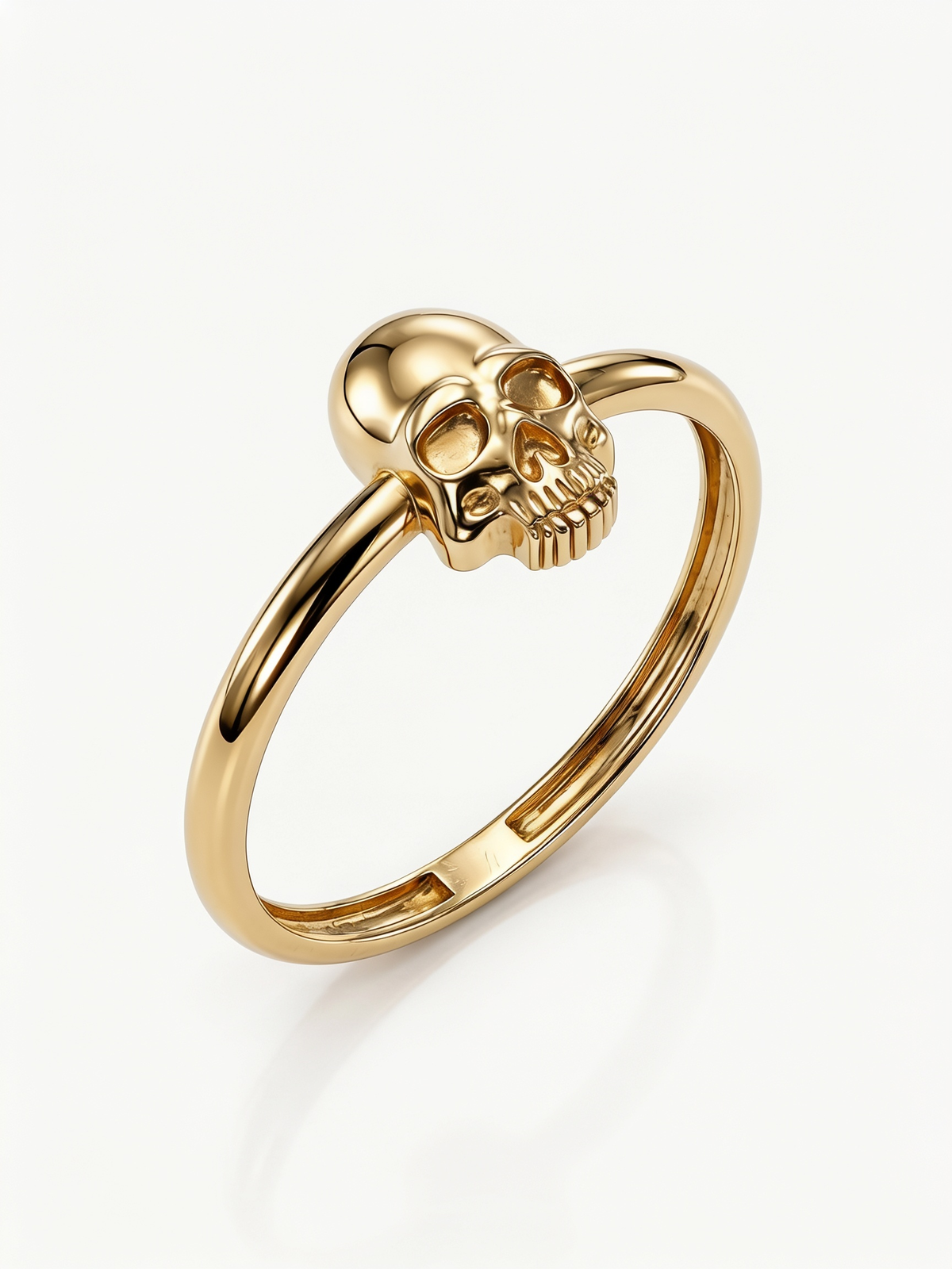 Skull Gold Ring