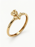 Blooming Tulip Gold Ring