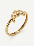 Buttery Croissant Gold Ring