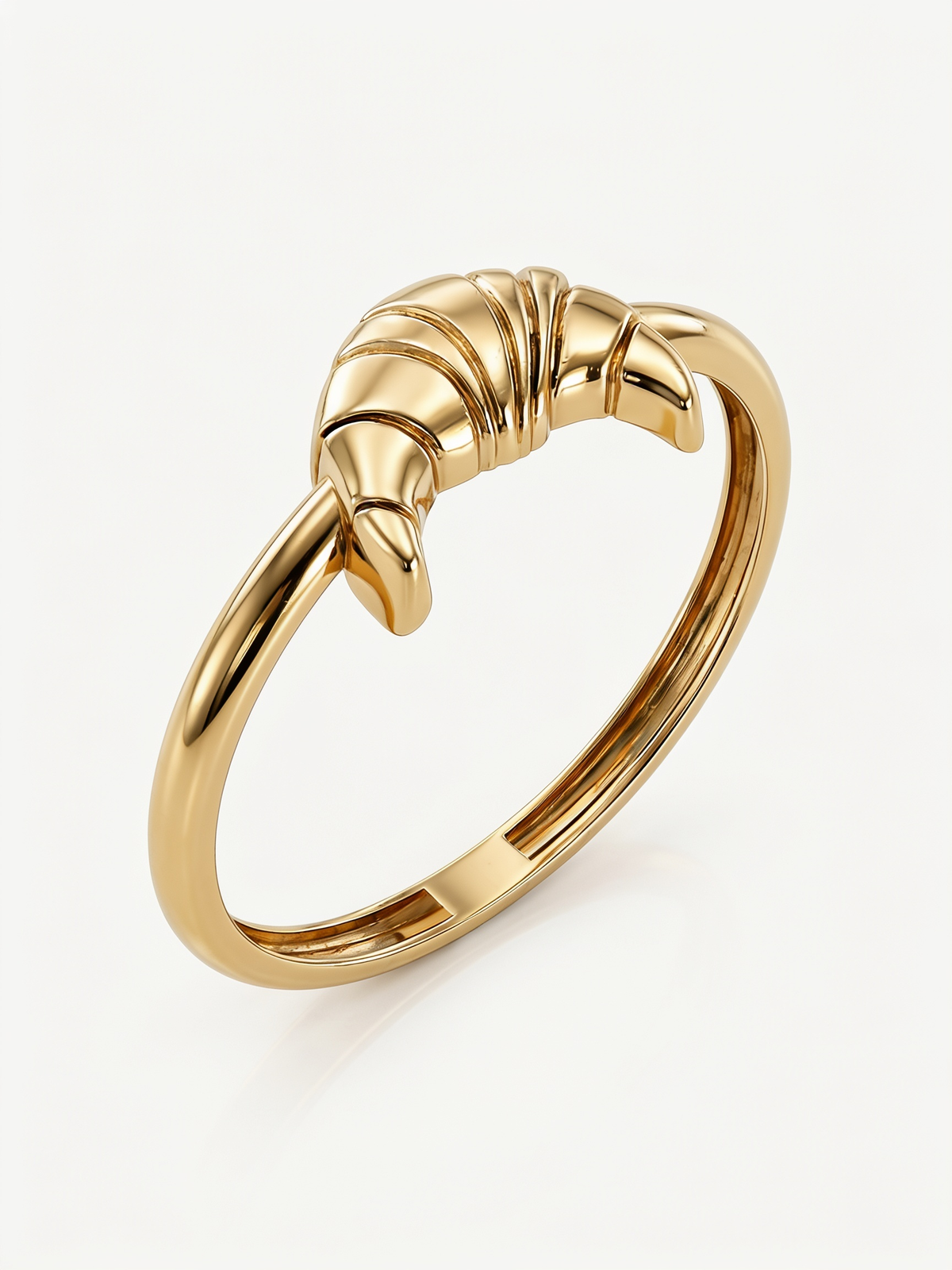 Buttery Croissant Gold Ring