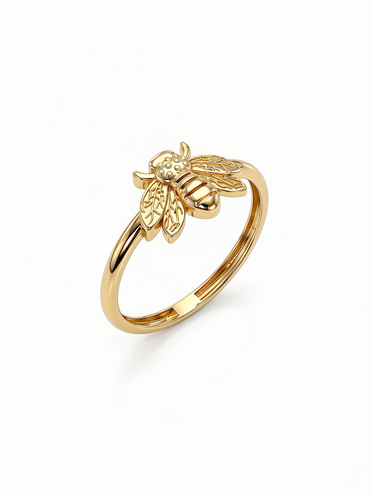 Honey Bee Gold Ring