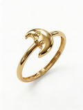 Man in the Moon Gold Ring