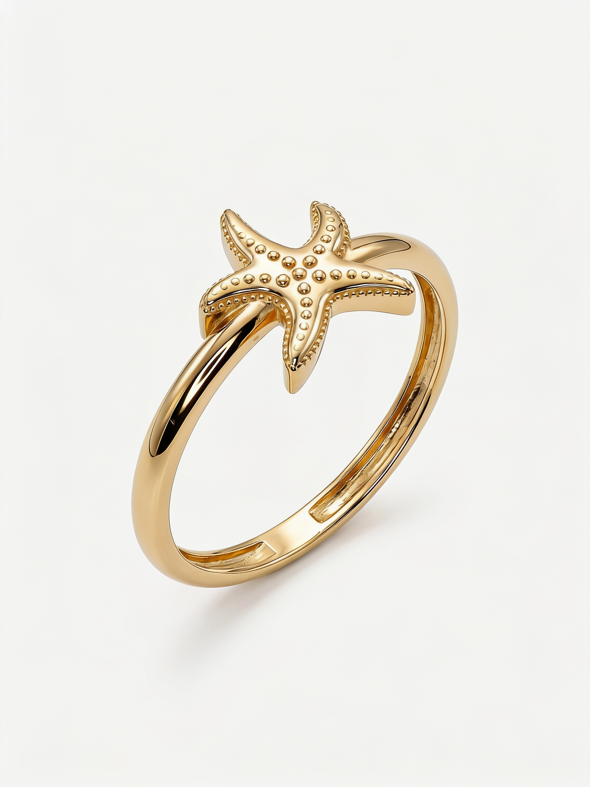 Ocean Starfish Gold Ring